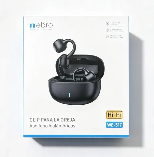 Audífonos Inalámbricos de Clip para la Oreja Nebro 