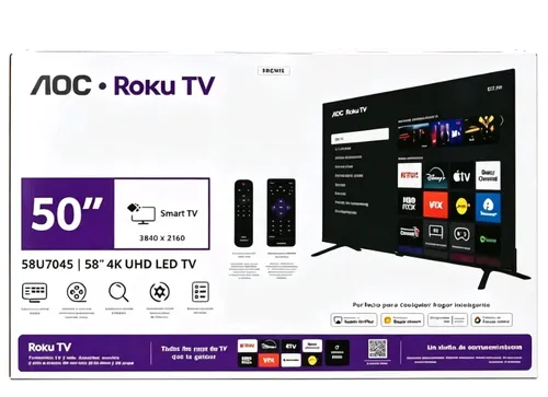 AOC Roku TV 📺 50"pulgadas