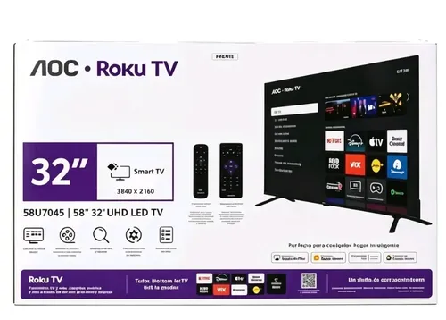 AOC Roku TV 📺32"pulgadas